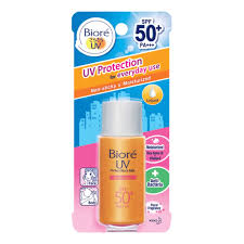 The milky sunscreen gives the skin invisible protection against the blazing sun without a dry feeling. Biore Uv Perfect Block Milk 25ml Healthybeauty365