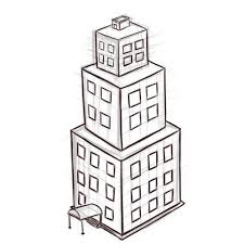 How To Draw Buildings Building Drawing Easy Drawings Visual Art Lessons