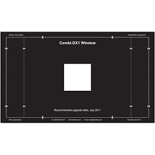 Dsc Labs Combi Multiburst Dx 1 Window Chart Calibration Chart