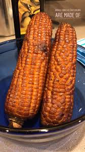 Pellet grills aren't just for smoking meat! Smoked Corn I Made Into Mexican Corn Bbq