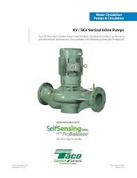 Kv Skv Vertical Inline Pumps Water Circulation Pumps Amp
