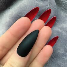 Acrylic Nails Black And Red Nail And Manicure Trends A wide variety of bottom nails options are available to you, such as standard, shank type, and material.