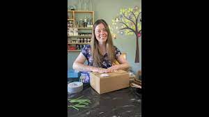 Tape the two sides of the box together. How To Package And Ship Fresh Flowers In The Mail For Flower Preservation Youtube