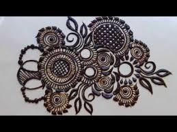 Mehandi design patch image : New And Easy Mehndi Design Khafif Mehndi Design Patches Beautiful Mehndi Az Henna Designer Youtube