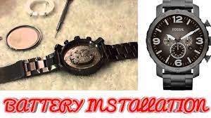 In this video, you will see step by step instructions on how to remove and replace your fossil watch battery. Fossil Watch Battery Installation Configuration Process 2019 Youtube