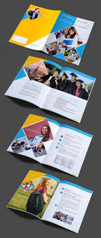 Designs Let Not Trump Stop Students From Wanting To Study In Usa Brochure Contest Brochure Banner Design Paper Design