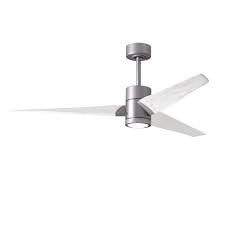 Led polished nickel the haverbrook 60 in. Matthews Fan Super Janet 60 Inch Brushed Nickel Ceiling Fan With Led Light Kit Overstock 31284247