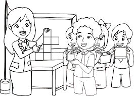Kamu sedang mendownload gambar gambar guru dan murid kartun hitam putih. Gambar Kartun Lucu Animasi Gambar Kartun Guru Mengajar