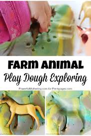 Farm Play Dough For Preschool Farm Animals Preschool Farm Preschool Farm Theme Preschool