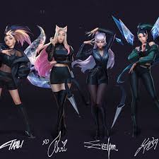 Keep the show going on the rift with . K Pop Girl Group Twice Joins The League Of Legends K Da Roster Polygon