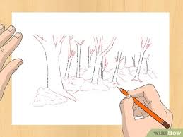 In this video i will show you that how to draw a. 3 Ways To Draw A Forest Wikihow