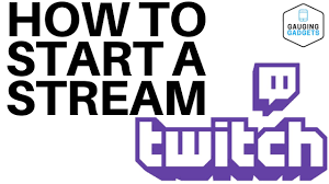 While poking around the interwebs, you've probably heard of something. How To Start A Twitch Stream Twitch Tutorial Youtube