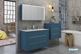 Les meubles de profondeur 35cm pour les petits espaces, les colonnes de salle de bains, pour maximiser le rangement, ou encore les meubles double vasque, tout y est ! Meuble Salle De Bain Decotec Bento Espace Aubade