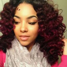 Shop online at black hairspray to explore the latest weave styles and colors at prices you're sure to love! Ombre Red Curly Hair Novocom Top