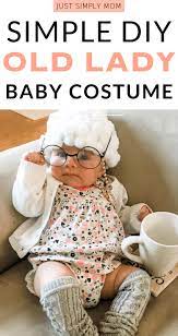 Diy Old Lady Baby Costume Just Simply Mom