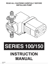 Instruction Manual Chem Tech Series 100 150
