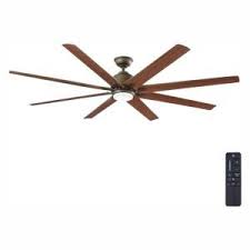 Home Decorators Collection Ackerly 52 In Integrated Led Indoor Outdoor Natural Iron Ceiling Fan With Light Kit And Remote Control 56014 The Home Depot In 2020 Ceiling Fan With Light Bronze Ceiling