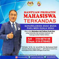 Ahli parlimen kuala pilah, datuk eddin syazlee shith memohon maaf susulan video tular yang menunjukkan beliau tertidur. Ds Dr Ismail Mohamed Said On Twitter Khas Untuk Anak2 Pelajar Ipt Dari Parlimen Kuala Krau Yg Terkandas Insyaallah Kita Akan Bantu Sebaiknya