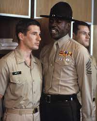 An Officer and a Gentleman 1982 starring Richard Gere Louis Gossett Jr  Debra Winger and David Keith What a film and the performances  anofficerandagentleman louisgossettjr richardgere debrawinger  davidkeith military navy drillinstructor