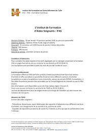 Check spelling or type a new query. Calameo Informations Generales Institut De Formation Des Aides Soignants Ifsa Tulle