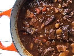 Traditional Irish Beef And Guinness Stew Recipe Irish Beef Guinness Stew Guinness Beef Stew
