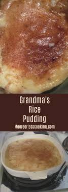 Grandma S Rice Pudding Video Recipe Best Rice Pudding Recipe Dessert Recipes Easy Pudding Recipes