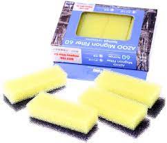 Contains three layers of materials: Amazon Com Aquarium Equip Azoo Replacement Pad For Mignon 60 Power Filter Pet Supplies