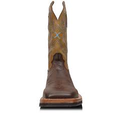 Twisted X Mens Horseman Brown Crystal