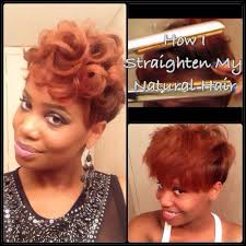 How To Straighten Short Tapered Natural Hair Tutorial Black Hair Information Community Tapered Natural Hair Natural Hair Styles Natural Hair Tutorials Black