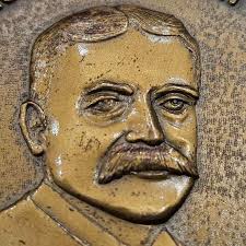 1872-1972 Aaron Montgomery Ward Founder of the American Mail Order 2.5"  Medallion Beginning Our Second Century of Serving American Consumers