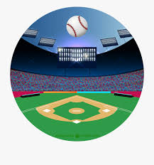 Baseball Stadium Baseball Field Cartoon 1463279 Free