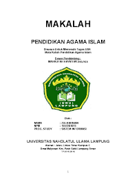 Apakah kamu lagi cari contoh abstrak untuk selesain skripsimu? Download Contoh Makalah Islam Contoh Surat