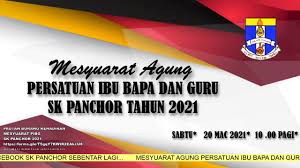 Maybe you would like to learn more about one of these? Sekolah Kebangsaan Panchor Muar Johor Mesyuarat Agung Pibg Sk Panchor Tahun 2021 Kali Ke 39 Facebook