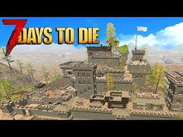 Building An Insane Castle Base 7 Days To Die Modded Live Youtube