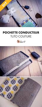 La Pochette Du Conducteur Tuto Couture Gratuit Tuto Couture Porte Papier Voiture