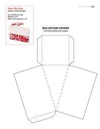 One tool that is a necessity for every business, big and small, is a business card. Free Cake Box Pattern Download Box Patterns Paper Crafts Templates