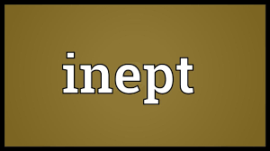 Another great funny picture called inept from lolpix. Inept Meaning Youtube