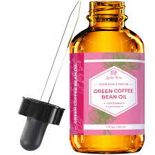 Amazon Com 1 Trusted Green Coffee Bean Oil By Leven Rose 100 Natural Pure Cold Pressed Unrefined Coffeebean Oil For Around Eyes Face Nails Skin And Hair 1 Oz Bottle 1 Ounce Beauty