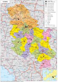 Interactive serbia map on googlemap. Geopolitical Map Of Serbia Serbia Maps Worldmaps Info