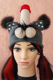 Vagina Hatpussy Cat Hatpenis Hatknitted Hat Ear Warmer - Etsy