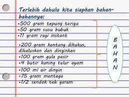 Contoh Prosedur Teks Cara Membuat Donat