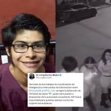Detenido‼️ Christian de Jesús, acusado de agredir brutalmente a Melanie  Barragán en Tamaulipas. #lohechoentlaxcoestabienhecho