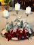Candle Wine Glass Christmas Decorations