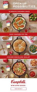 Monitor nutrition info to help meet your health goals. 150 Cookbook Campbell S Soup Recipes Ideas Campbells Soup Recipes Recipes Soup Recipes