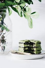 Mini Green Tea Chocolate No Bake Ice Box Cake Recipe I Am A Food Blog Recipe Green Tea Chocolate Matcha Chocolate Icebox Cake
