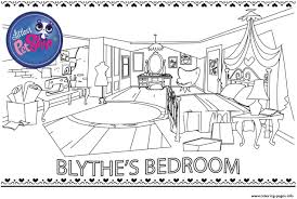 The user is free to: Blythe Bedroom Coloring Pages Printable