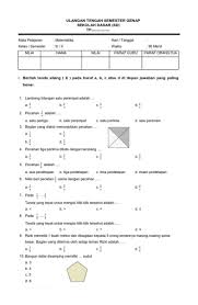 Soal uts kelas 3 sd semester 2 / genap lengkap semua pelajaran. Contoh Soal Matematika Kelas 3 Sd Semester 1 Berbagi Contoh Soal