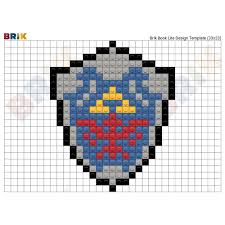 See more ideas about pixel art, link pixel art, perler patterns. Link Shield Pixel Art Brik