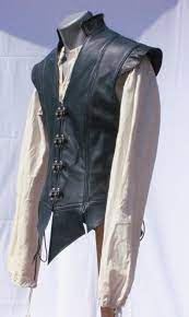 Lined Leather Jerkin In 2021 Fantasy Clothing Character Outfits Cool Outfits