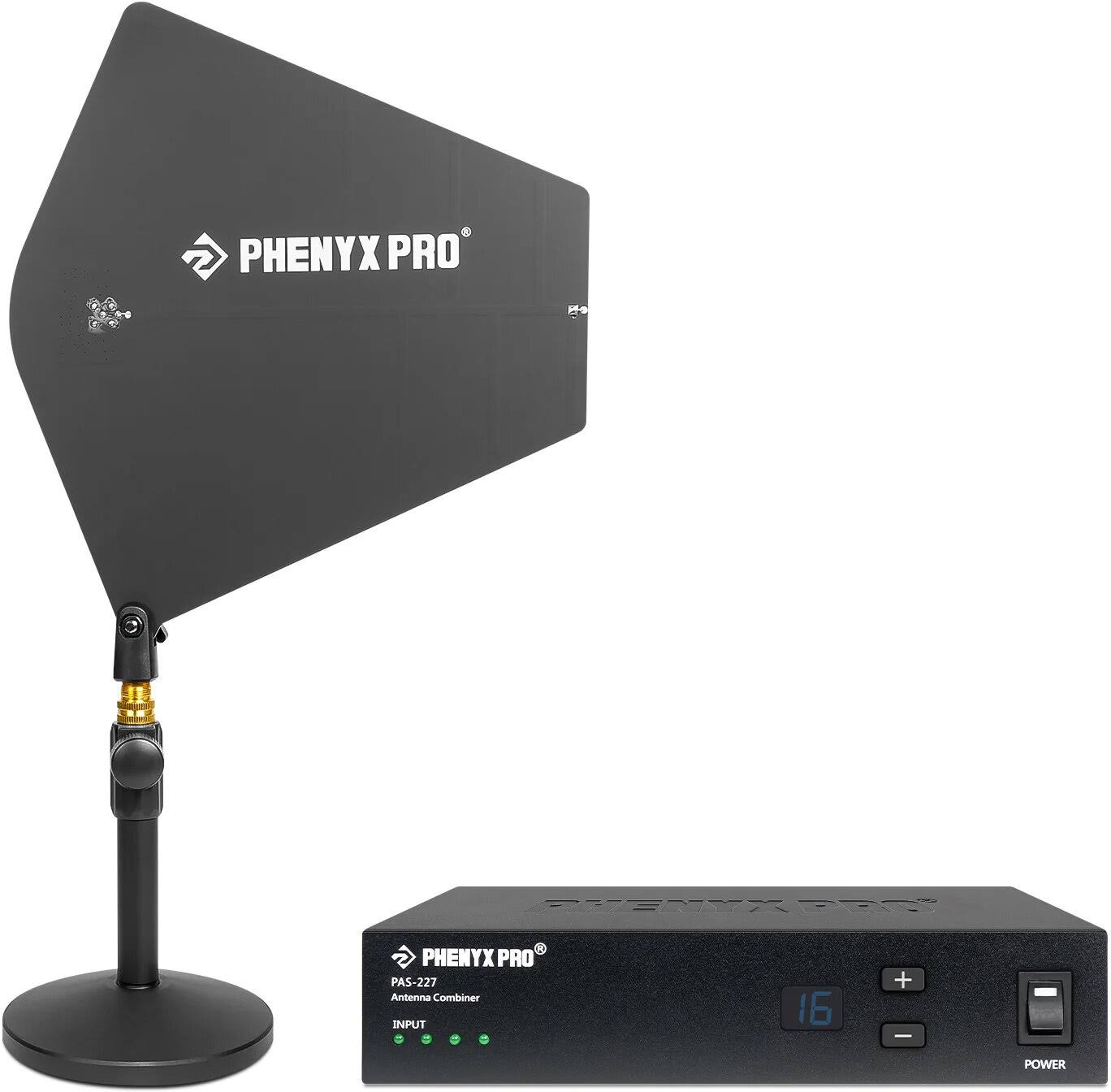 Phenyx Pro PAS-227X 4-Way Antenna Combiner Bundle